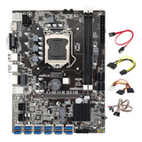 Placa Base B75 Eth Mining 12 Pcie A Usb Lga1155 Con G540