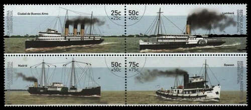 2006 Barcos- Transportes Fluviales - Argentina (sellos) Mint