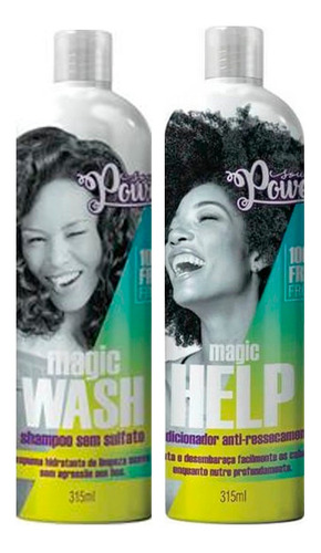 Soul Power Antiressecamento Magic - Shampoo E Condicionador