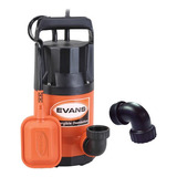 Bomba Sumergible Para Cisterna 1/2 Hp 110v Sla1.5me050 Evans