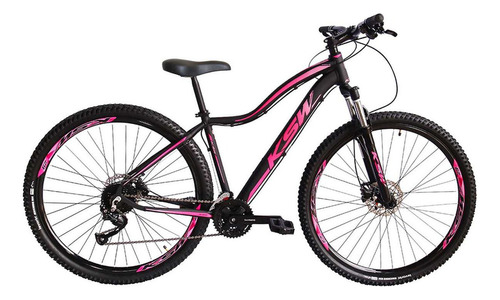 Bicicleta Aro 29 Ksw Mwza 2020 Feminina 27v Hidráulico K7