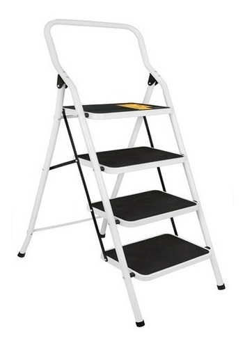 Escalera Tubular, Plegable, 4 Peldaños, Pretul  24122