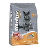 Croquetas Minino Plus Para Gato Adulto En Bolsa De 10 Kg