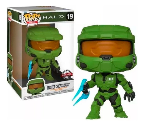 Funko Pop Original Halo: Master Chief (19) 10 Pulgadas