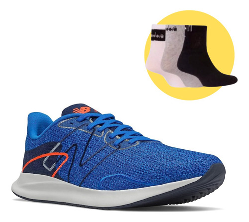 Zapatillas New Balance Hombre Mlwkylb + Media Cuo S Int