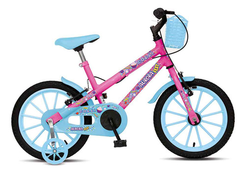 Bicicleta Infantil Aro 16 Aurora Fest 203/19 Colli