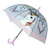 Paraguas De Cúpula Transparente Foxfire Para Niños (unicorni