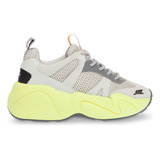 Tenis Steve Madden Performance Bounce 1 Grey Citron