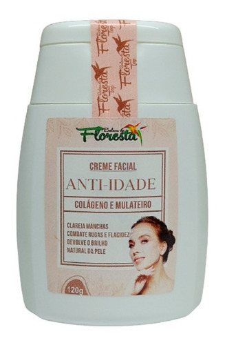 Creme Facial Anti Idade 3und C/ Mulateiro - Entrega Rapida