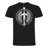 Polera 100% Algodon - The Legend Of Zelda Master Sword