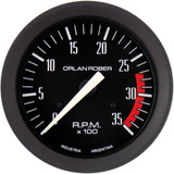 Tacometro Orlan Rober Classic Diesel 3500 Rpm Ø80mm 12-24v