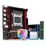 Kit Placa Mae + Cpu Intel Xeon + 32gb Memória Ram + Cooler 
