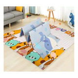 Alfombra Antigolpe Bebe Reversible Plegable 160x180 Ballena