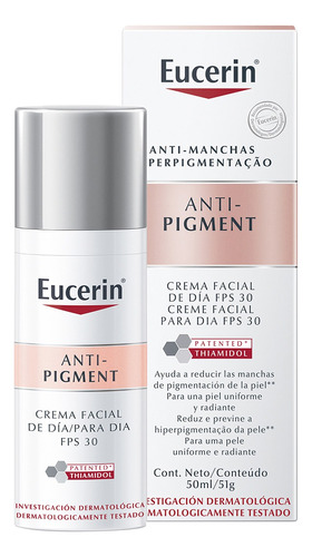 Eucerin Anti-pigment Crema Facial Día Anti-mancha Fps30 50ml