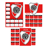 Kit Calendarios Imprimibles Y Editables River Plate Pdf Y Ai