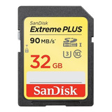 Tarjeta De Memoria Sandisk Sdhc Uhs-i Extreme Plus 32gb