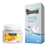 Crema Depilatoria Ducha  Depimiel + Exfoliante Cuerpo X 250