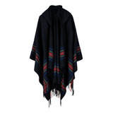 Bufanda Cloak Para Mujer, Poncho De Punto Pashmina, De Gran