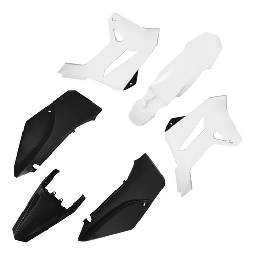 Kit Completo Plasticos Honda Xr250 Tornado White Black