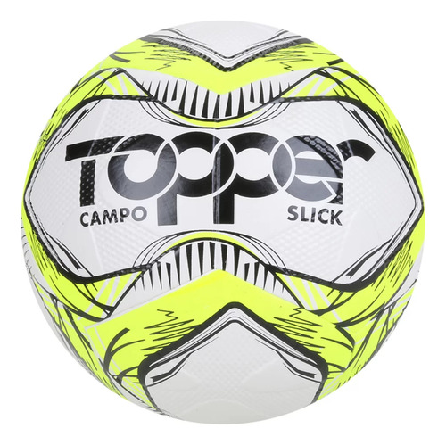 Bola Futebol Campo Topper Slick Cup Resistente Durável
