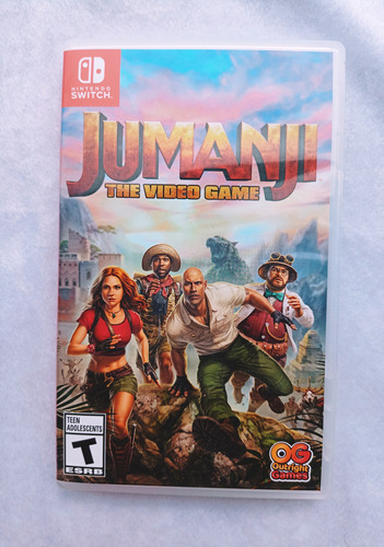 Jumanji Juego Físico Nintendo Switch 10/10