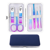 Cgbe - Set De Manicura, Cortauas, Kit De Pedicura, 7 Piezas