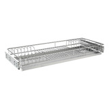 Escorredor De Pratos Deslizante 770x75x270mm Mód 800mm Inox