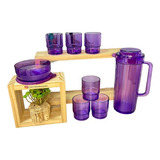 Kit Jarra + Copos + Tigela Premier - Tupperware