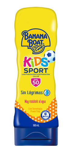 Protector Solar Loción Banana Boat Kids Sport Spf50 180ml
