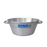 Fuenton Lebrillo Aluminio Asas 50cm Reforzado Gastronomico