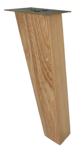 Patas De Madera 20cm Para Muebles - Cuadrada Diagonal X4 Und