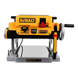 Cepillo Portátil Canteador Dewalt Dw735 13 PuLG 10000 Rpm Color Amarillo/negro