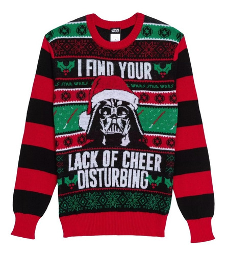 Ugly Sweater Saco De Navidad Darth Vader
