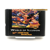 Mega Drive Jogo - Genesis - World Of Illusion Pararelo