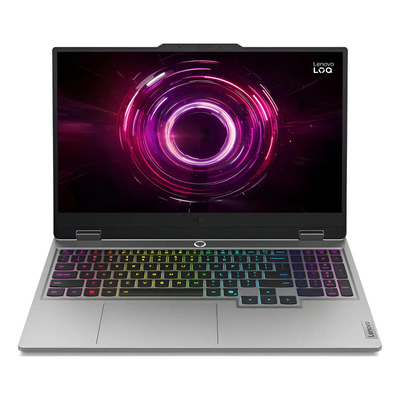 Portátil Lenovo LOQ 15AHP10 gaming AMD R7 24gb ram 512gb ssd Nvidia RTX 5060 gris luna | Meses sin interés