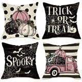 Fundas Decorativas Cojines De Halloween  Trick Or Treat...