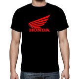 Remera Honda Motos Algodón Excelente Calidad (premium)