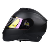 Casco Abatible Faseed Fs-908 Solid - Negro Mate