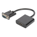 Adaptador Vga Macho A Hdmi Hembra Con Audio. Vga A Hdmi