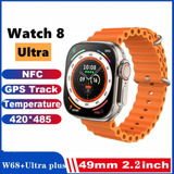 Relógio Original W68 Ultra Smart Watch 49mm Série Iwo 8 Nfc,