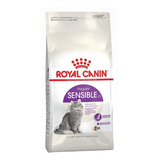 Alimento Royal Canin Feline Health Nutrition Sensible Para Gato Adulto Sabor Mix Em Sacola De 400g