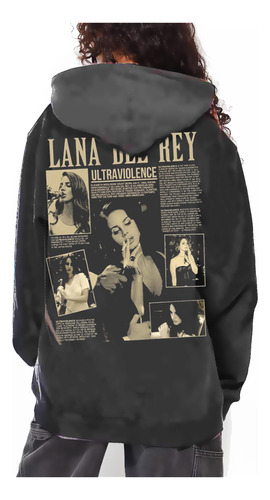 Sudadera Hoodie Lana Del Rey Legendaria Inmortal + Regalo