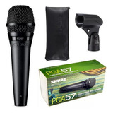 Microfone Instrumental Profissional Shure Pga57-lc Dinâmico