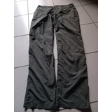 Pantalón Columbiaa 14 Us Gris Obscuro D Mujer 