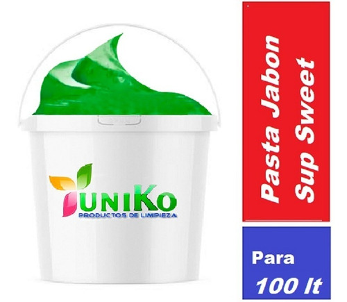 Base Concentrada Uniko Jabon Liquido De Ropa  Eco 100 Lt