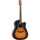 Violão Strinberg Sd200 Folk Elétrico Aço Sunburst