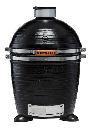 Parrilla Kamado Kb10 Negro Horno Ahumador Nano Rf