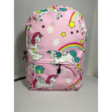 Mochila Impermeable  De Unicornios