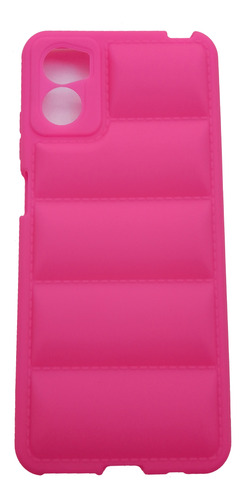 Funda Puffer Case De Silicona Tpu Acolchada Para Moto E22