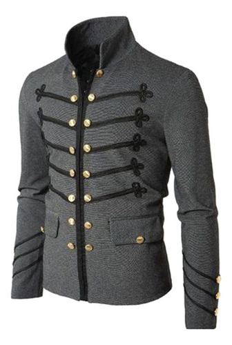 Roupas Góticas Steampunk Para Homens, Jaquetas Militares